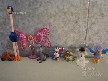 18 pupazzi giochi gadget sorprese Ferrero Kinder