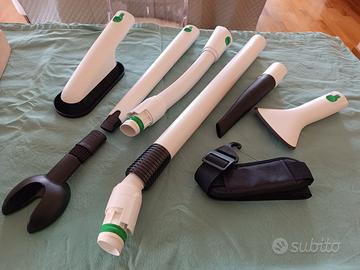 Folletto Vorwerk vk7s con 2 batterie ed accessori