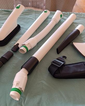 Folletto Vorwerk vk7s con 2 batterie ed accessori