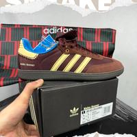 Adidas Samba Nylon Fox Brown Wales Bonner