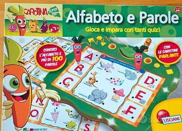 gioco Alfabeto e Parole Lisciani 