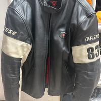 Giacca pelle motociclista
