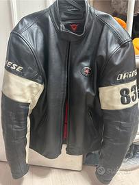 Giacca pelle motociclista