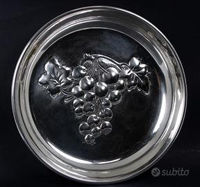 Centrotavola in argento laminato