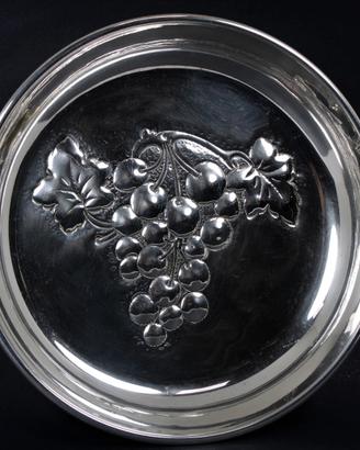 Centrotavola in argento laminato