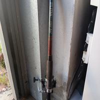 canna da pesca con mulinello 