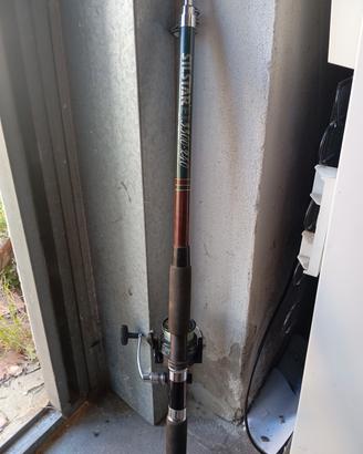 canna da pesca con mulinello 