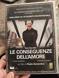 DVD "Le conseguenze dell'amore" con Toni Servillo.
