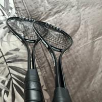 Set squash: 2 racchette + 2 palline