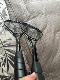Set squash: 2 racchette + 2 palline