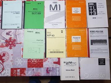 Manuali korg yamaha oberhaim roland tascam fostex