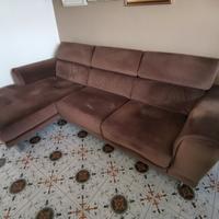 Divano con chaise longue Lieto di Divani&Divani 