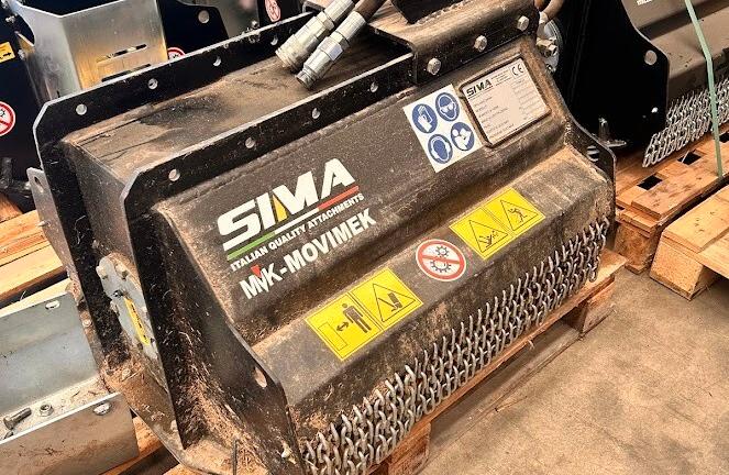 Trincia bidirezionale per miniescavatori TLE60 EX 