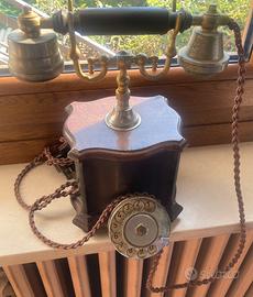 Telefono telcer placcato oro