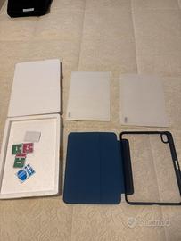 Custodia + pellicole iPad 11 a16 Gen Blu Navy