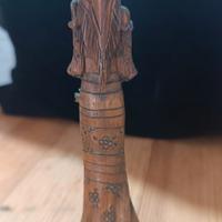 statua femminile vintage 