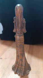 statua femminile vintage 