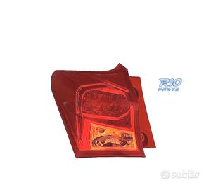 FANALE SINISTRO TOYOTA AURIS 5P 13-15 LED AMBRA RO