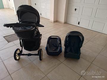 Trittico con passeggino