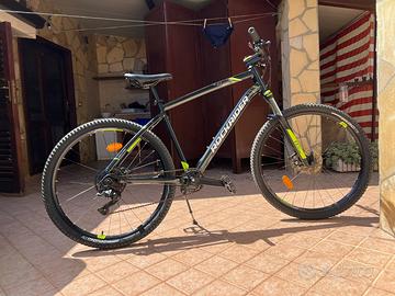 Bicicletta Rockrider st530 Nero-Verde