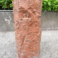 Portaombrelli in terracotta fatto a mano