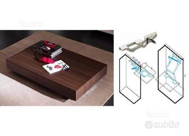 Tavolo trasformabile Legno meccanismo saliscendi