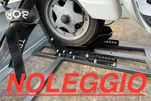 Rimorchio porta cose porta moto