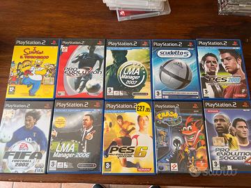 Assortimento giochi misti ps2