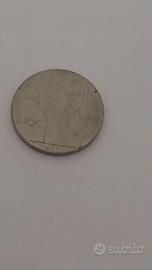 moneta 100 lire del 1977