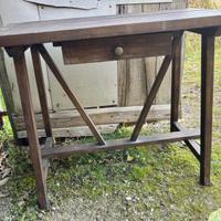 Scrittoio legno marrone vintage collezione