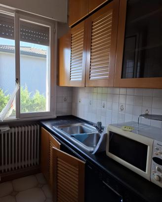 Cucina effetto rovere
