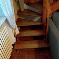 scalinata in legno 