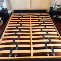 Letto matrimoniale in wenge