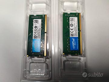 Crucial RAM SODIMM Kit da 16GB (2x8GB) DDR4 2400MH