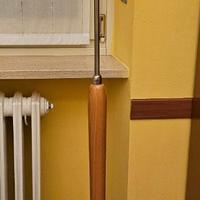 Lampada da terra (Piantana) in Legno e Metallo