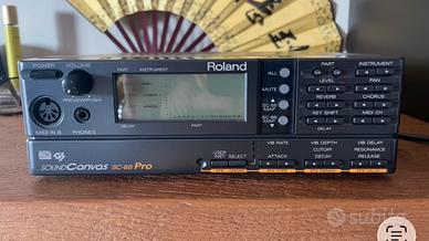 Sound Canvas Roland SC-88 PRO - Expander MIDI