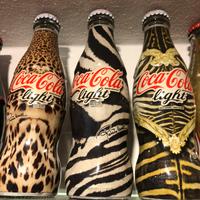 Serie 3 Bottigle Coca Wrappate “Roberto Cavalli “