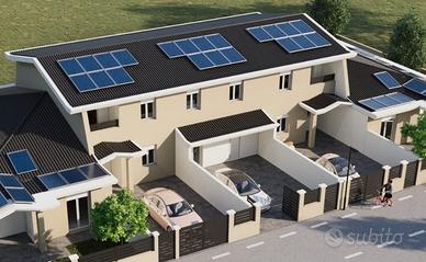 Villette a schiera, luminose, accessoriate