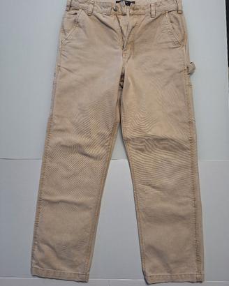 Pantaloni jeans uomo beige taglia 40 Pull&Bear