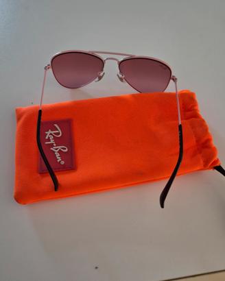 Occhiali da sole Ray-Ban Aviator Rosa per bambina 