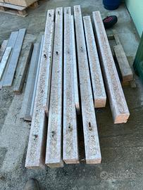 PILASTRATE IN PIETRA ROSSA