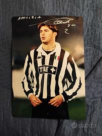 Foto autografata originale Alessio Tacchinardi cal