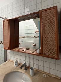 Accessori bagno in midollino