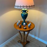 Tavolino lampada uova fabergè
