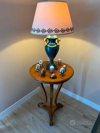 Tavolino lampada uova fabergè
