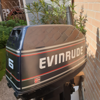 Motore marino fuoribordo evinrude 6