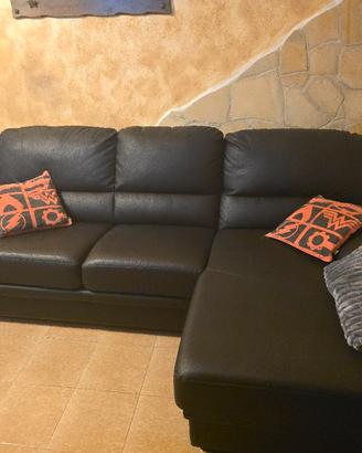 DIVANO LETTO 3 POSTI CON PENISOLA