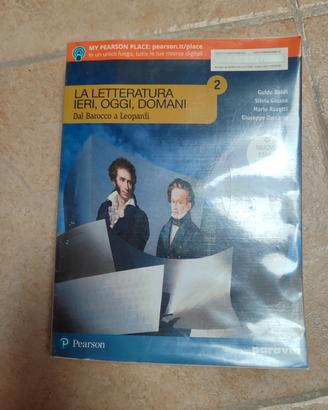 9788839536457 la letteratura ieri oggi domani 2