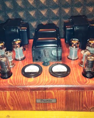 Amplificatore finale stereo hi-fi a valvole