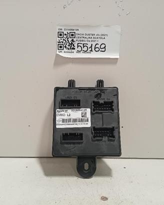 CENTRALINA COMFORT DACIA Duster Serie 231A05413R H